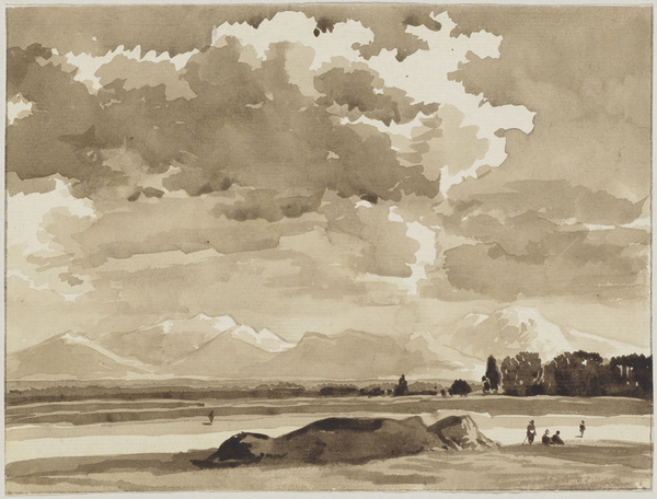 Franz Kobell, Landschaft bei Kochel, nach 1784