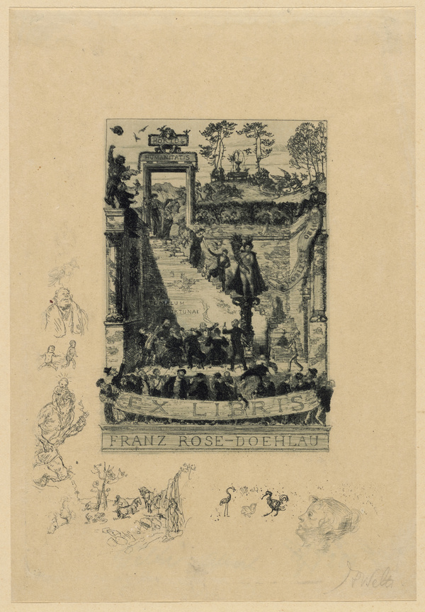 Albert Welti, Ex Libris Franz Rose-Doehlau