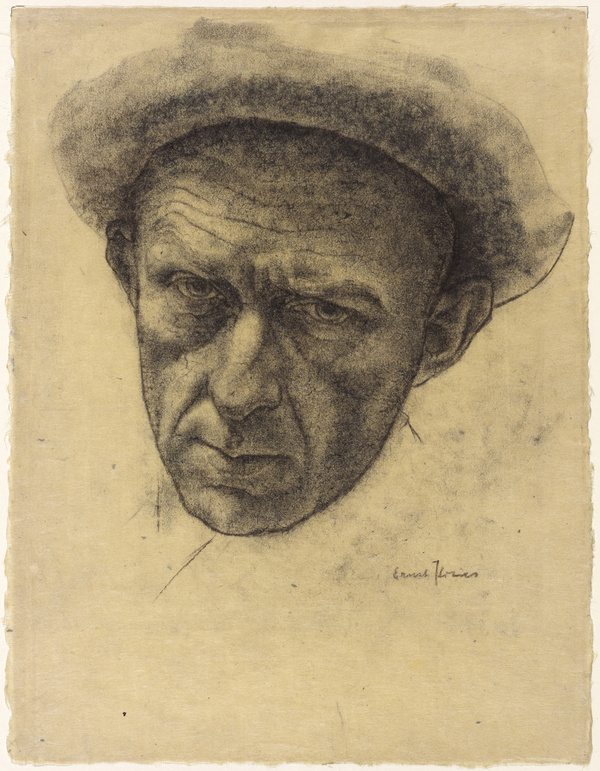 Ernst Kozics, Selbstbildnis