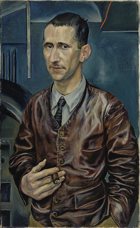 Rudolf Schlichter.
Bertolt Brecht, ca. 1926.
Städtische Galerie im Lenbachhaus und Kunstbau München
© Viola Roehr-v. Alvensleben, München