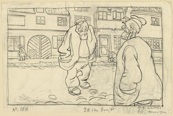 Rudolf Wilke, Zwei alte Seeleute auf der Straße