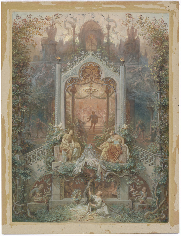 Eugen Napoleon Neureuther, Aschenputtel, 1861