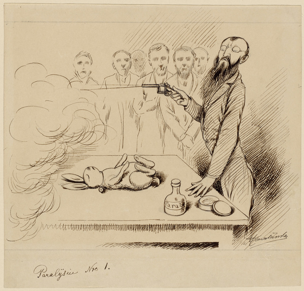 Adolf Oberländer, Paralysin