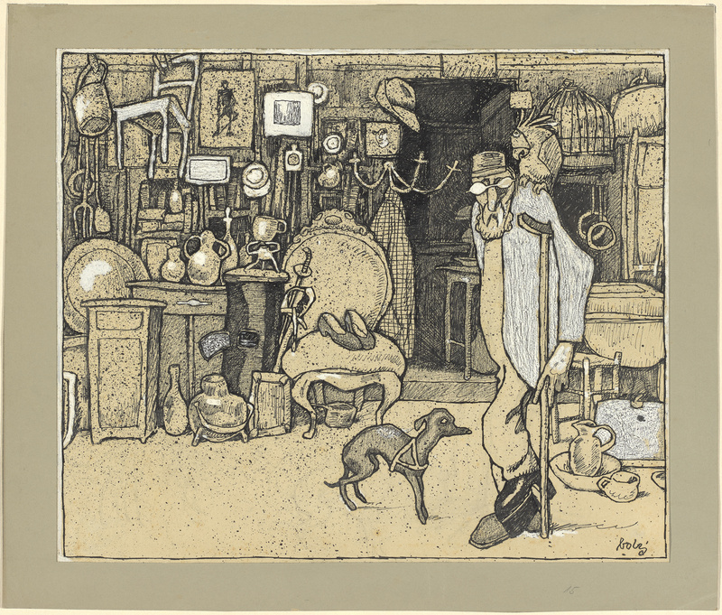 Hanns Bolz, Beim Trödler