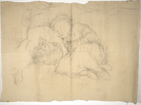 Gabriel von Max, Gemäldestudie