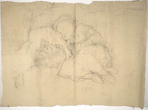 Gabriel von Max, Gemäldestudie