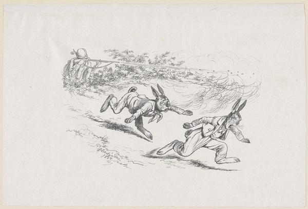 Adolf Oberländer, Was die Menschen von den Tieren gelernt haben, 1884