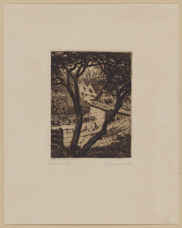 Heinrich Waldmüller, Aus dem alten München, 1910