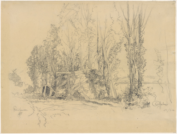 Peter von Halm, Reichenau.; Reichenau Bodensee, 1906