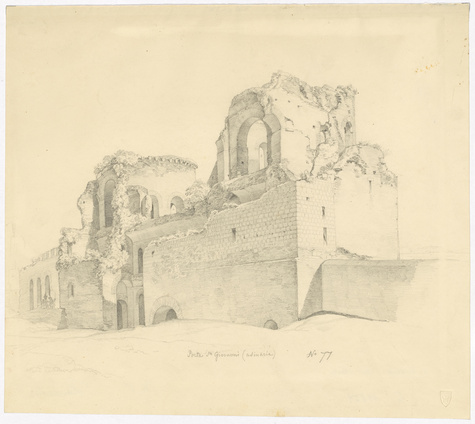 Carl Wilhelm Freiherr von Heideck, Porta San Giovanni in Rom