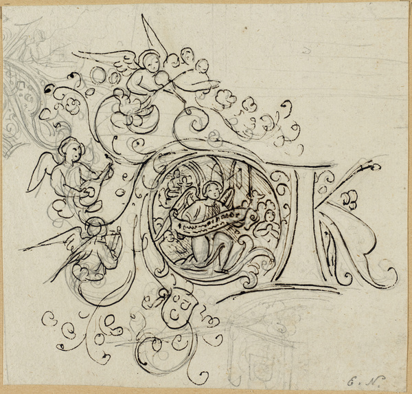 Eugen Napoleon Neureuther, Skizze für das Münchner Stadtjubiläum 1858