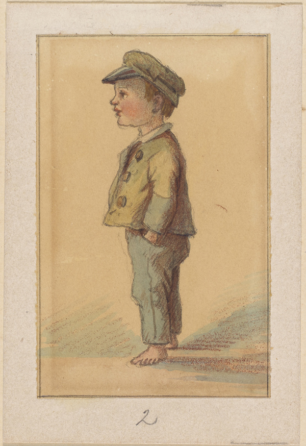 Franz von Pocci, Junge mit Schirmmütze