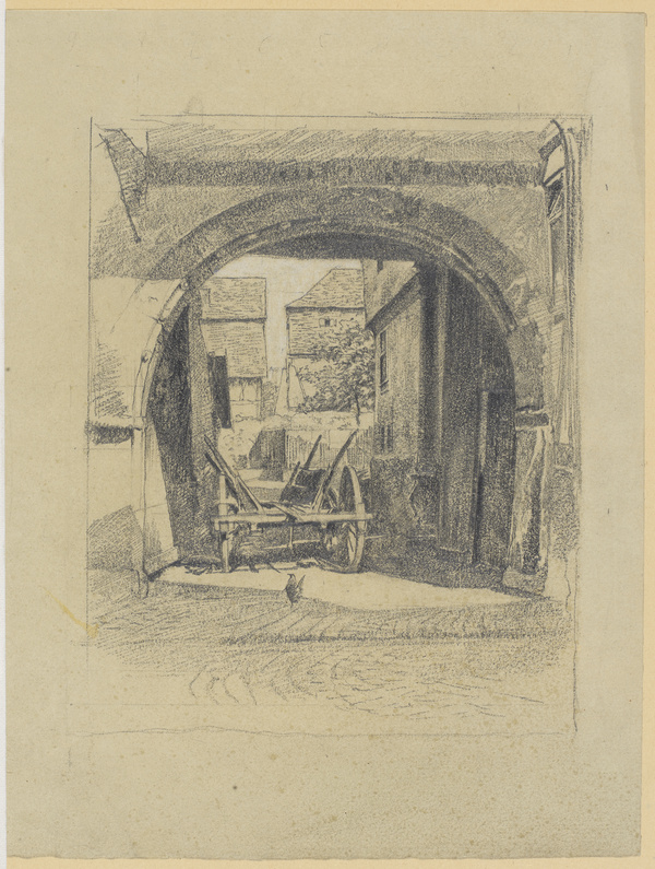 Peter von Halm, Toreinfahrt