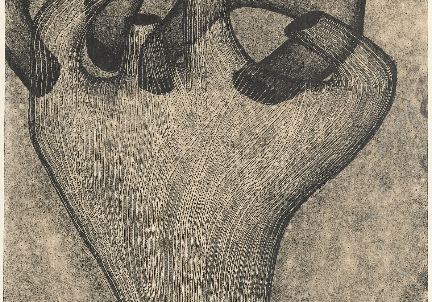 Maria Jarema, Chwyt (Griff), 1951, National Museum in Warsaw (Muzeum Narodowe w Warszawie). © Estate of the artist