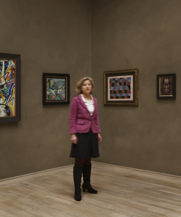 Michael Wesely, Annegret Hoberg (11.39 - 11.44 Uhr), 27.3.2013 Kuratorin Lenbachhaus, 2013