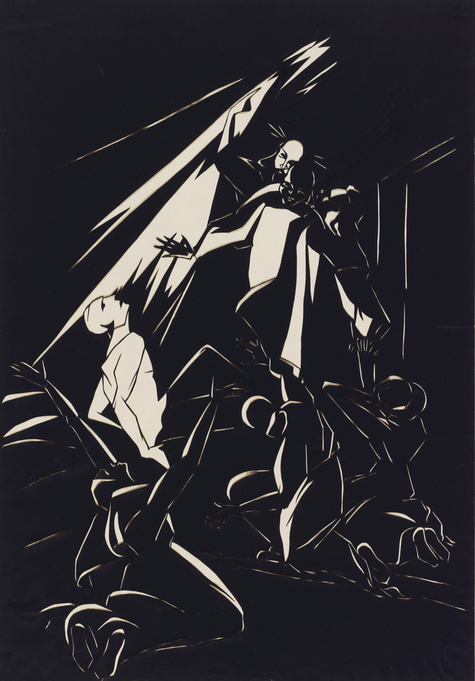 Maria Luiko.
Auferweckung ("Resurrection"), 1924.
Städtische Galerie im Lenbachhaus und Kunstbau München