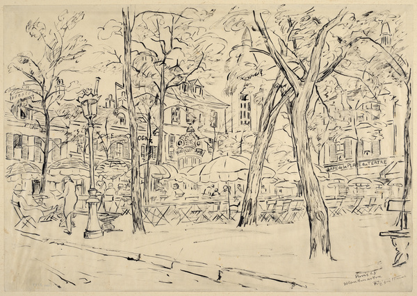 Felix Dittmar, Montmartre, 1928