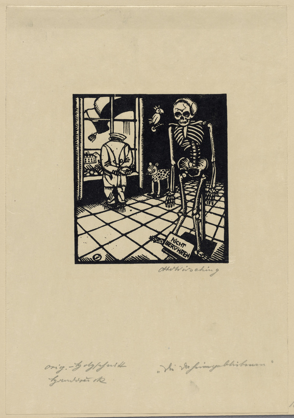 Otto Wirsching, Vom Totentanz anno 1915, Die Daheimgebliebenen