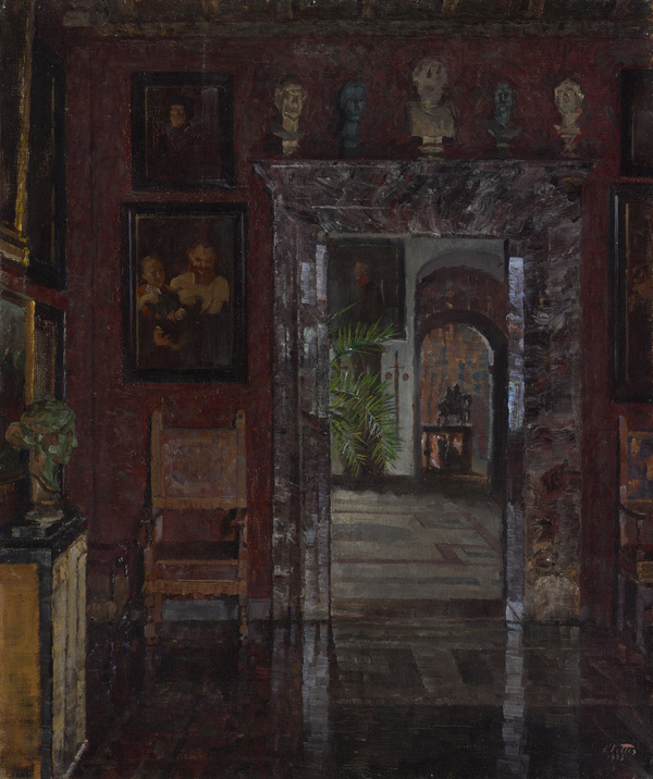 Charles Vetter, Interieur Villa Lenbach, 1923