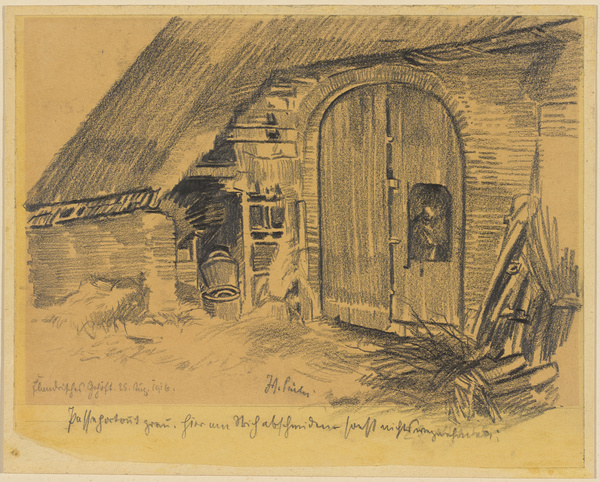 Josef Andreas Sailer, Flandrisches Gehöft