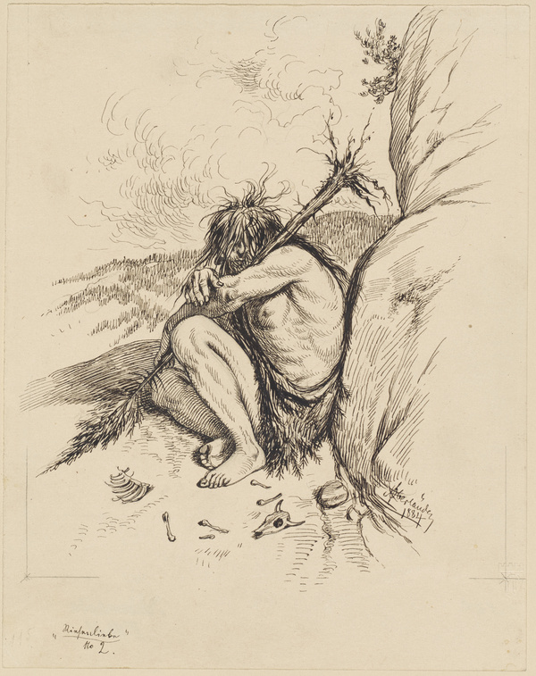 Adolf Oberländer, Riesenliebe No 2, 1884