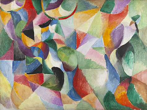 Sonia Delaunay, Bal Bullier, 1913, Kunsthalle Bielefeld, @ Pracusa 20260805
