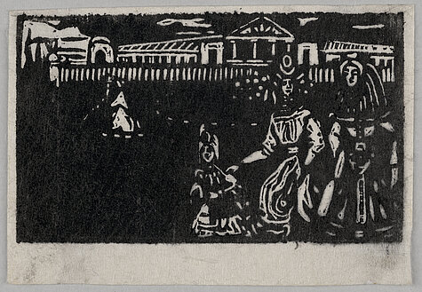 Wassily Kandinsky, 3 Exemplare, ohne Titel, um 1903