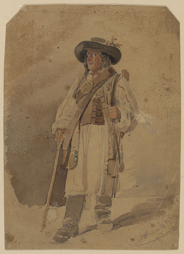 Fritz van der Venne, Ungarischer Waldhüter