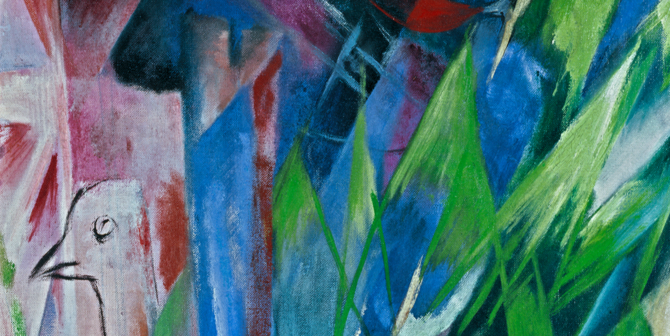 zur Ausstellung "Über die Welt hinaus. Der Blaue Reiter"