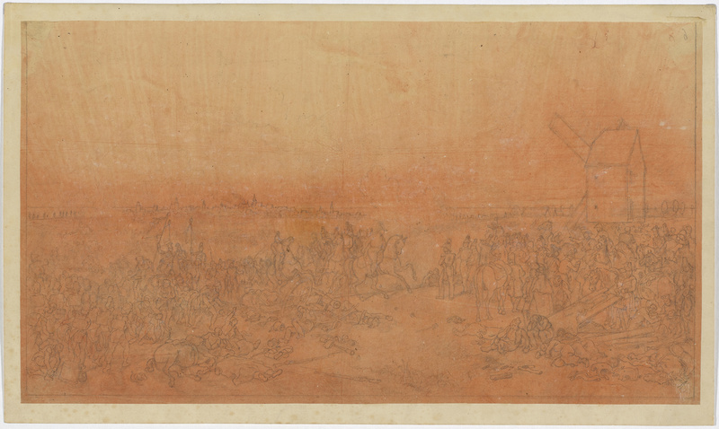 Peter von Hess, Schlachtenbild