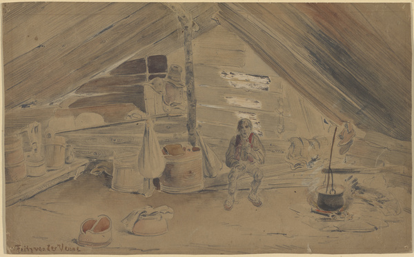 Fritz van der Venne, Ungarischer Handwerker im Handwerkerzelt