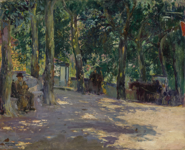 Adelbert Niemeyer, Bagni di Lucca