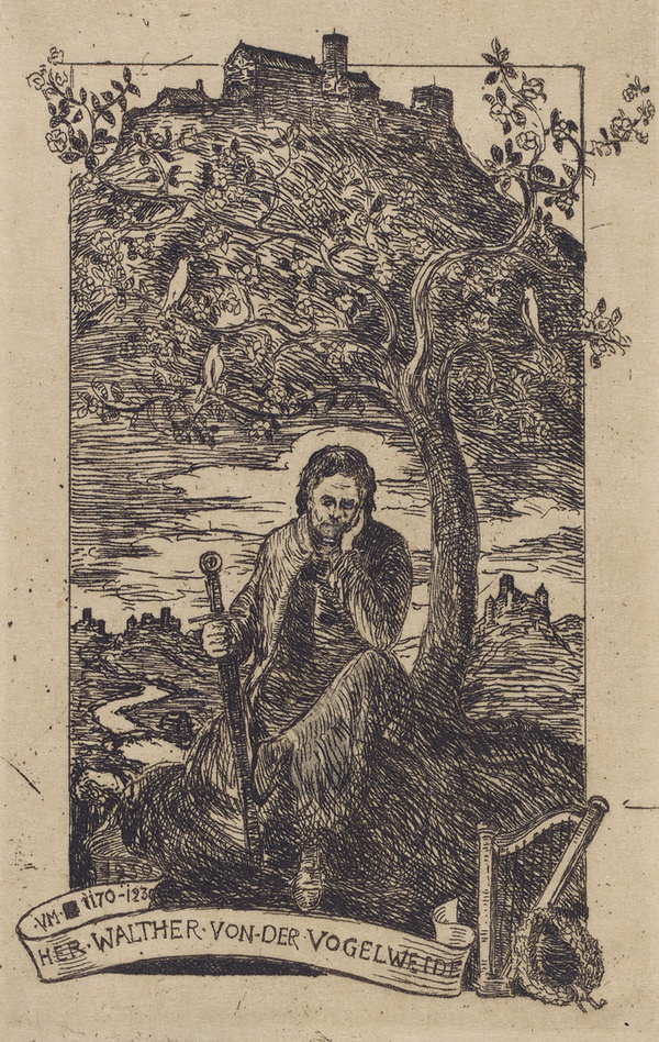 Joseph Sattler, Her Walther von der Vogelweide UM 1170-1230, 1930