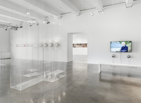 Franz Wanner. Mind the Memory Gap, 2024, Ausstellungsansicht KINDL, Berlin, Foto: Jens Ziehe