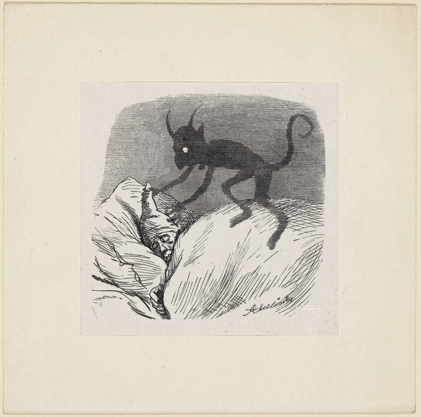 Adolf Oberländer, Angstträume - Unruhige Nacht