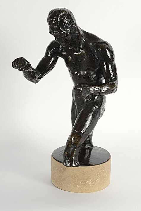 Rudolf Belling, Max Schmeling, 1929, Bronze,
Berlinische Galerie – Landesmuseum für Moderne Kunst, Fotografie und Architektur. Foto: Berlinische Galerie, © VG Bild-Kunst, Bonn, 2026