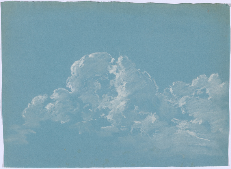 Johann Georg von Dillis, Wolkenstudie, 18./19. Jh.