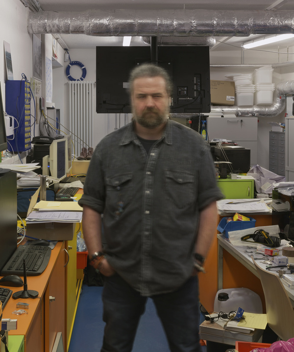 Michael Wesely, Andreas Hofstett (11.51 - 11.56 Uhr), 21.1.2013 Betriebsdienstleiter Lenbachhaus, 2013