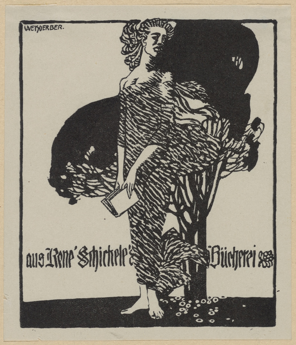 Albert Weisgerber, Aus René Schickele's Bücherei