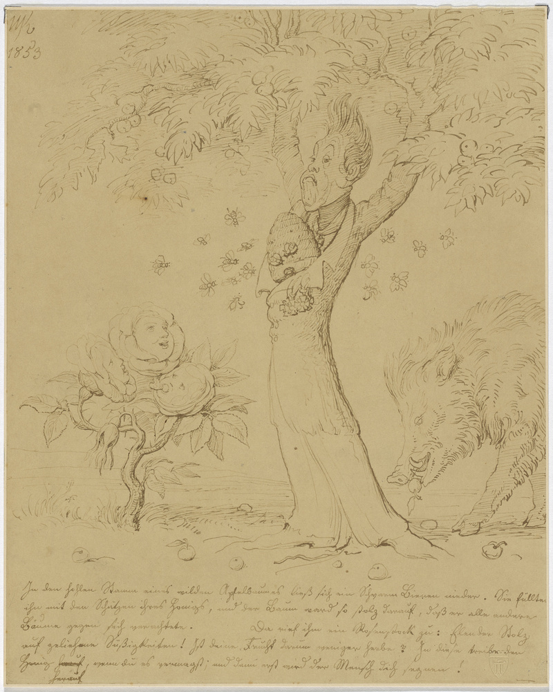 Wilhelm von Kaulbach, Fabel, 1853