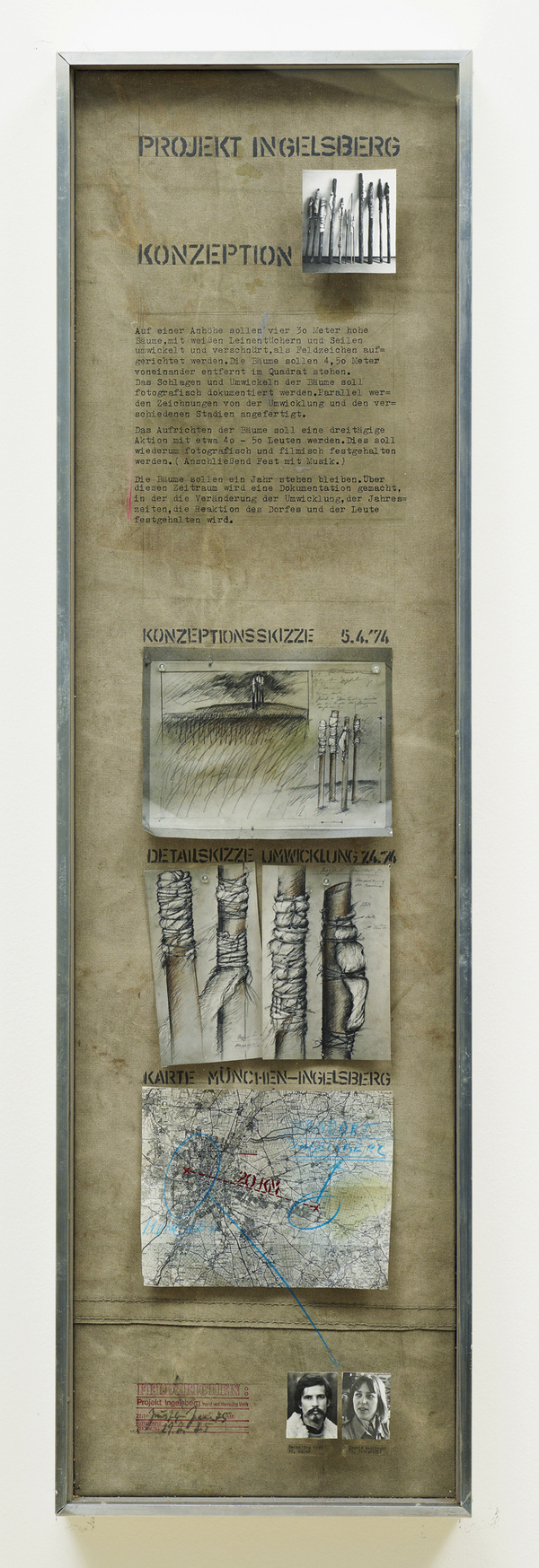 Hannsjörg Voth, Dokumentationsarbeit über das "Feldzeichen", 1975