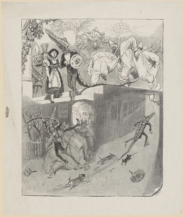 Adolf Oberländer, Das Krokodil – ein Karnevalsabenteuer