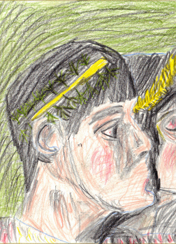 3. Preis: Jean, 10 J mit "Franz und Mary Stuck" von Franz von Stuck