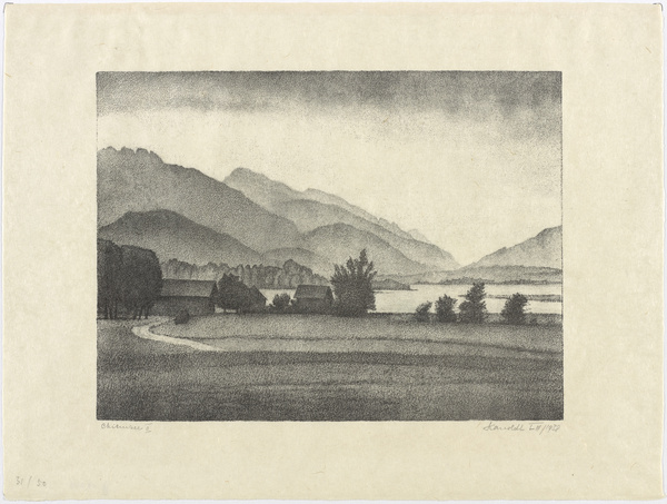 Alexander Kanoldt, Chiemsee II, 1938