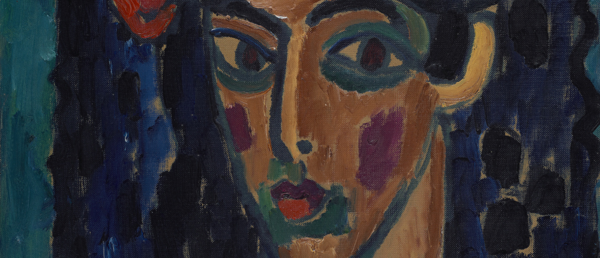 Gemälde Alexej von Jawlensky Spanierin 1913