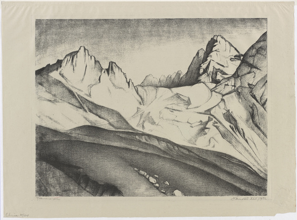 Alexander Kanoldt, Frauenaipel, 1932