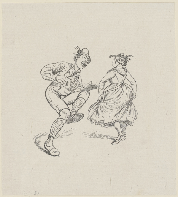 Adolf Oberländer, Schuhplattler