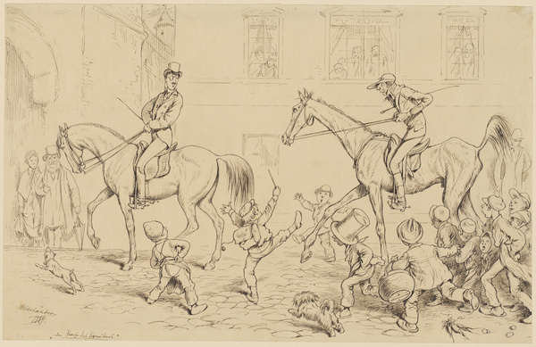 Adolf Oberländer, Rache ist süß, 1884