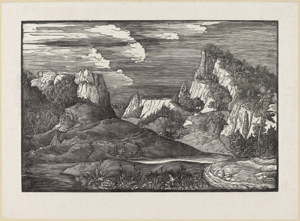 Hans Otto Schönleber, Donautal I, 1924