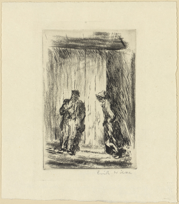 Erich Wilke, Illustration zu Knut Hamsun's Vagabondage